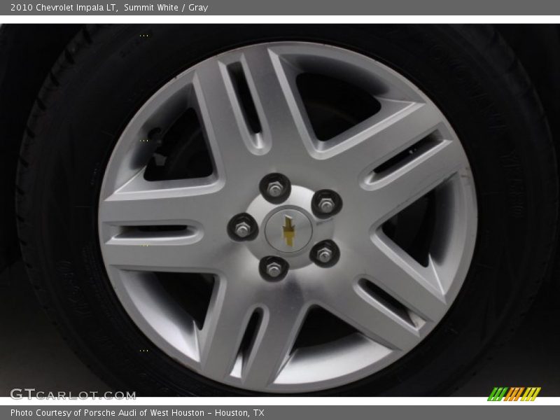 Summit White / Gray 2010 Chevrolet Impala LT