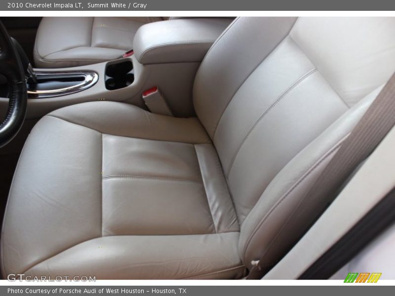 Summit White / Gray 2010 Chevrolet Impala LT