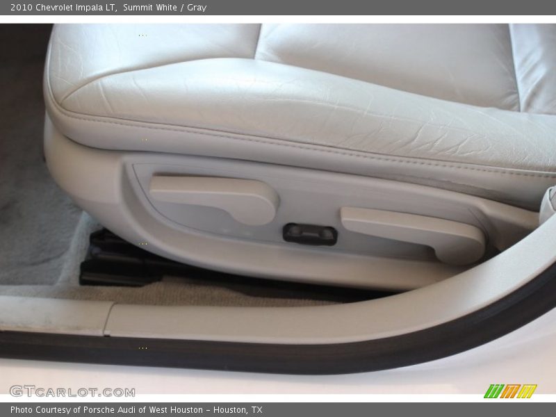 Summit White / Gray 2010 Chevrolet Impala LT
