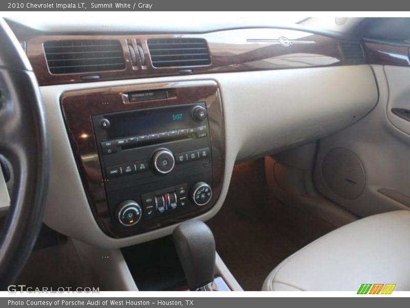 Summit White / Gray 2010 Chevrolet Impala LT
