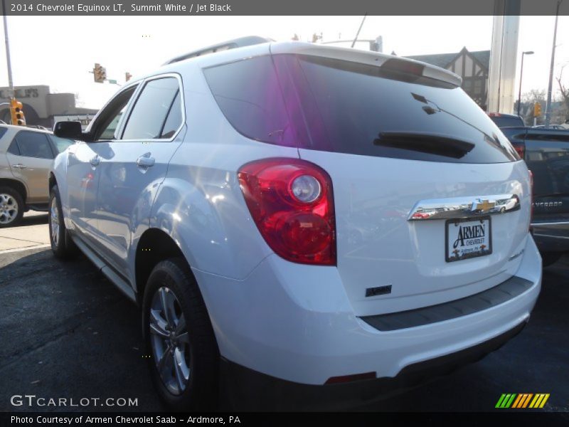Summit White / Jet Black 2014 Chevrolet Equinox LT