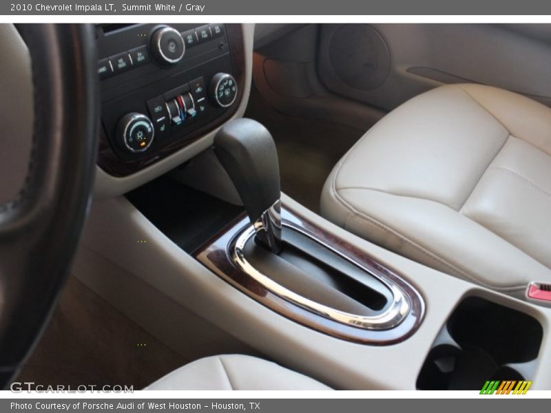 Summit White / Gray 2010 Chevrolet Impala LT