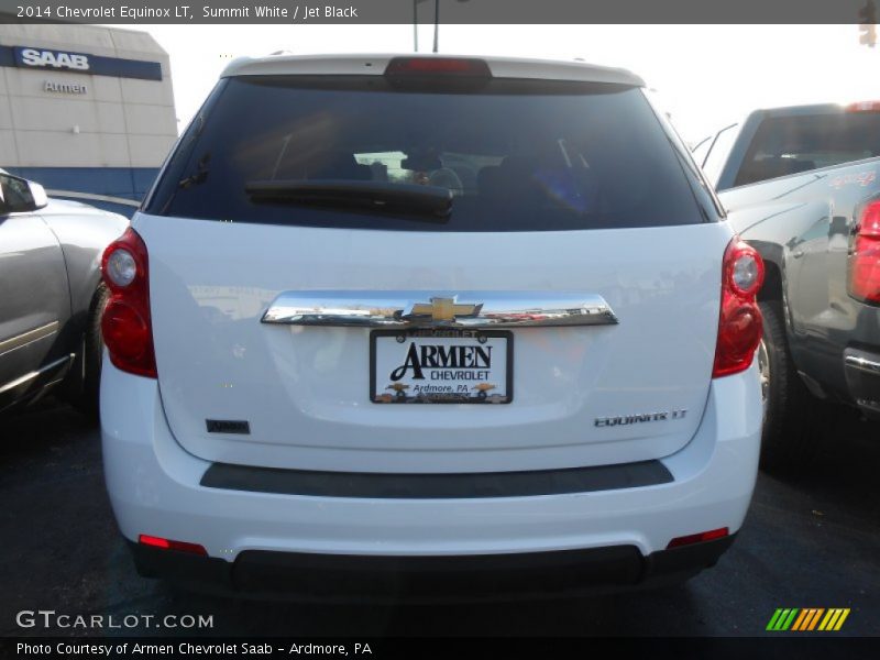 Summit White / Jet Black 2014 Chevrolet Equinox LT