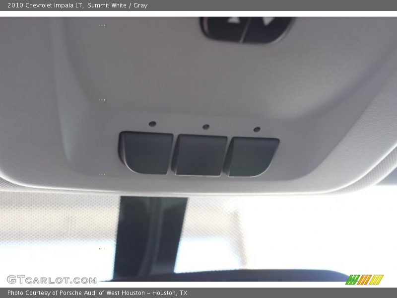 Summit White / Gray 2010 Chevrolet Impala LT
