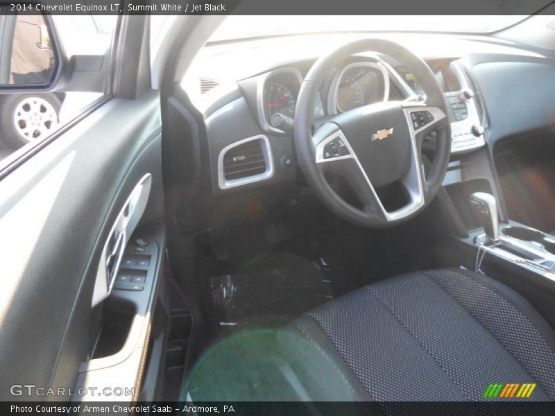 Summit White / Jet Black 2014 Chevrolet Equinox LT