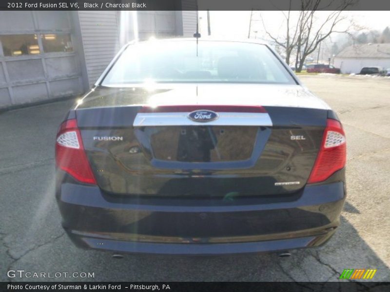 Black / Charcoal Black 2012 Ford Fusion SEL V6