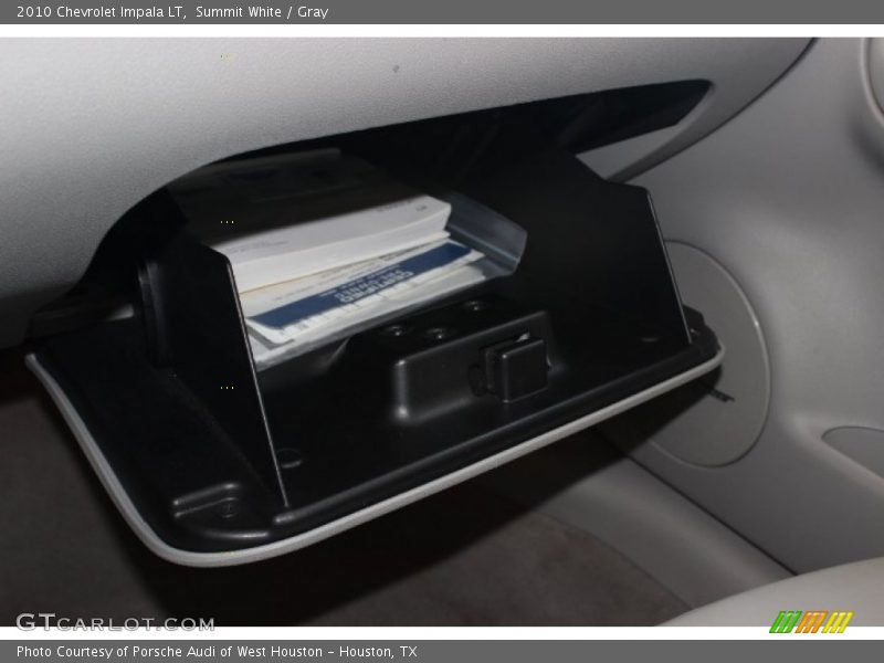 Summit White / Gray 2010 Chevrolet Impala LT