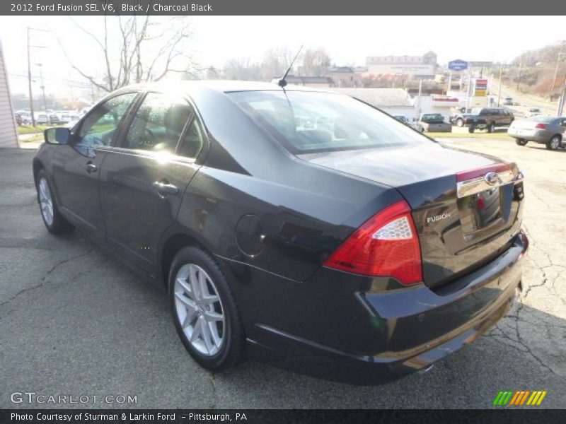 Black / Charcoal Black 2012 Ford Fusion SEL V6