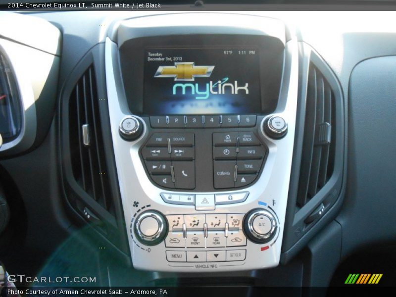 Summit White / Jet Black 2014 Chevrolet Equinox LT