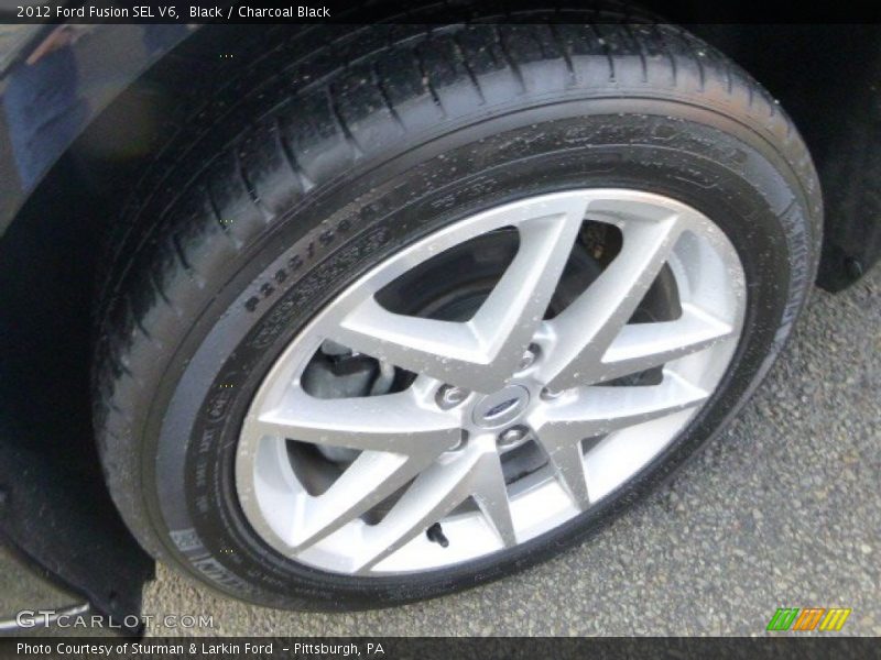 Black / Charcoal Black 2012 Ford Fusion SEL V6