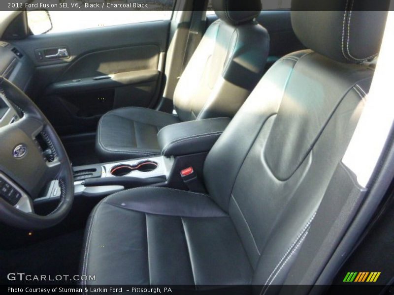 Black / Charcoal Black 2012 Ford Fusion SEL V6
