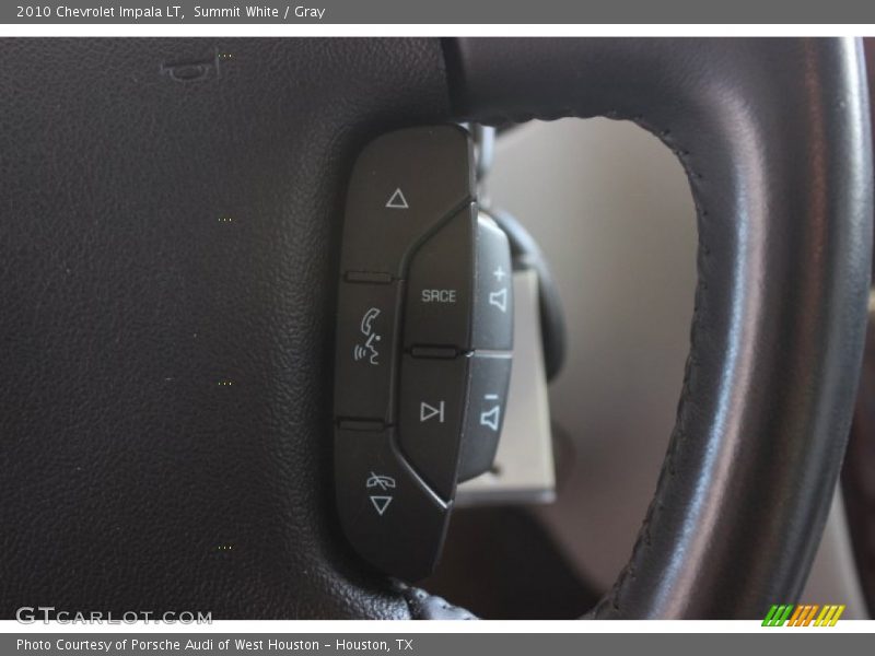 Summit White / Gray 2010 Chevrolet Impala LT