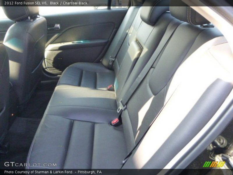 Black / Charcoal Black 2012 Ford Fusion SEL V6