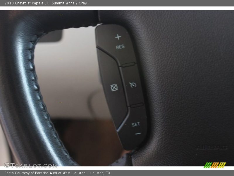 Summit White / Gray 2010 Chevrolet Impala LT