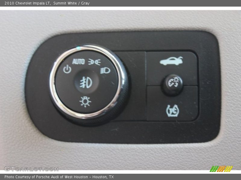 Summit White / Gray 2010 Chevrolet Impala LT