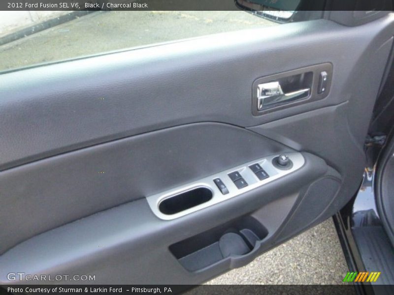 Black / Charcoal Black 2012 Ford Fusion SEL V6