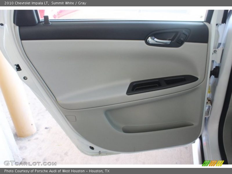 Summit White / Gray 2010 Chevrolet Impala LT