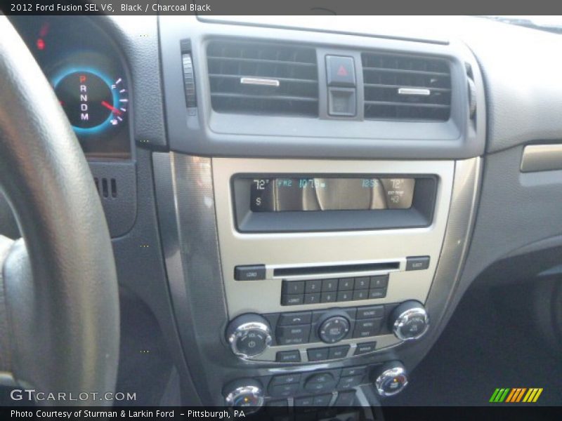 Black / Charcoal Black 2012 Ford Fusion SEL V6