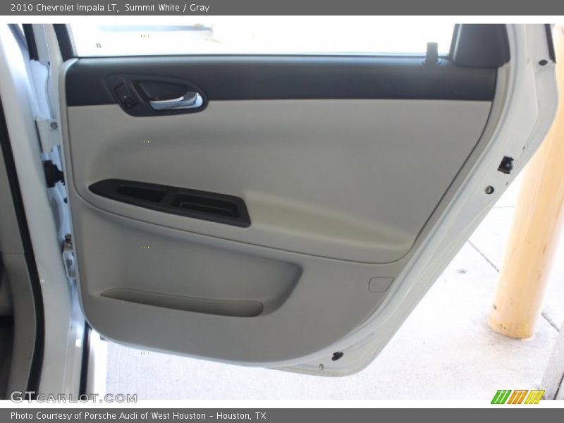 Summit White / Gray 2010 Chevrolet Impala LT