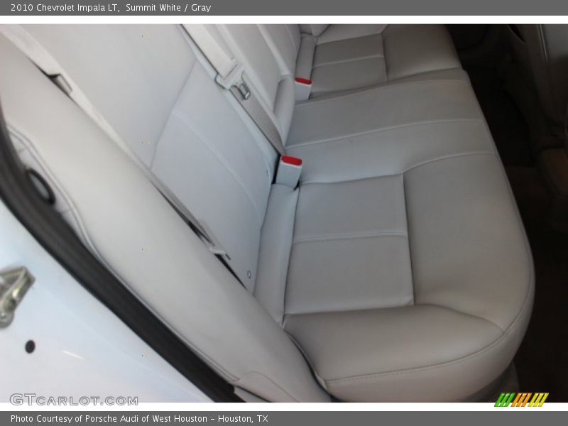Summit White / Gray 2010 Chevrolet Impala LT