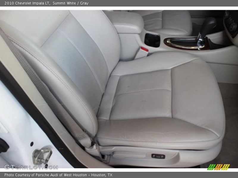 Summit White / Gray 2010 Chevrolet Impala LT