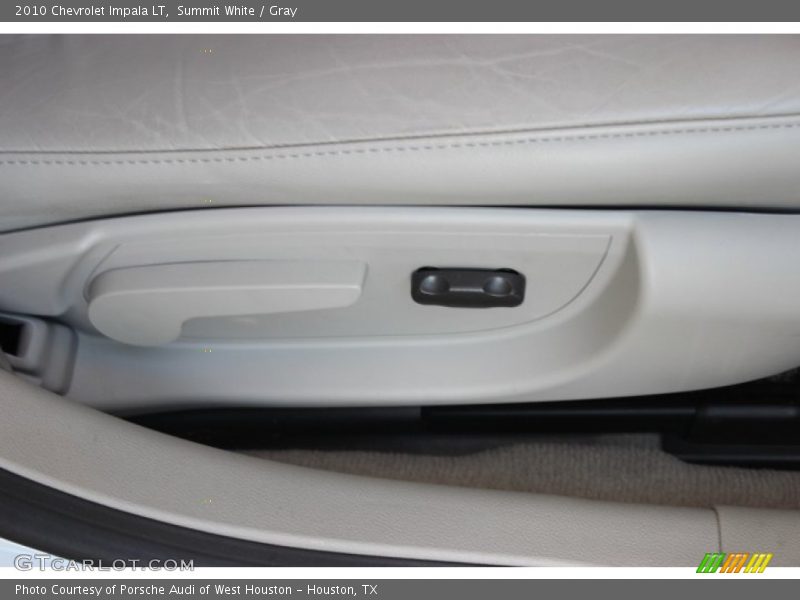 Summit White / Gray 2010 Chevrolet Impala LT