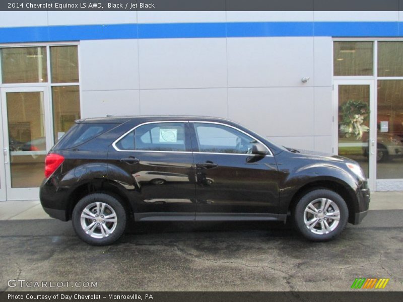 Black / Jet Black 2014 Chevrolet Equinox LS AWD