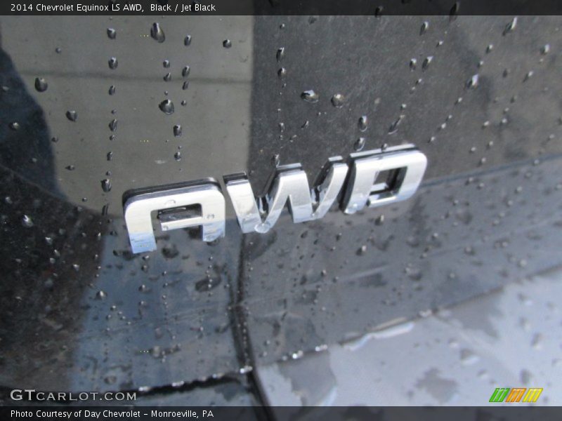 Black / Jet Black 2014 Chevrolet Equinox LS AWD