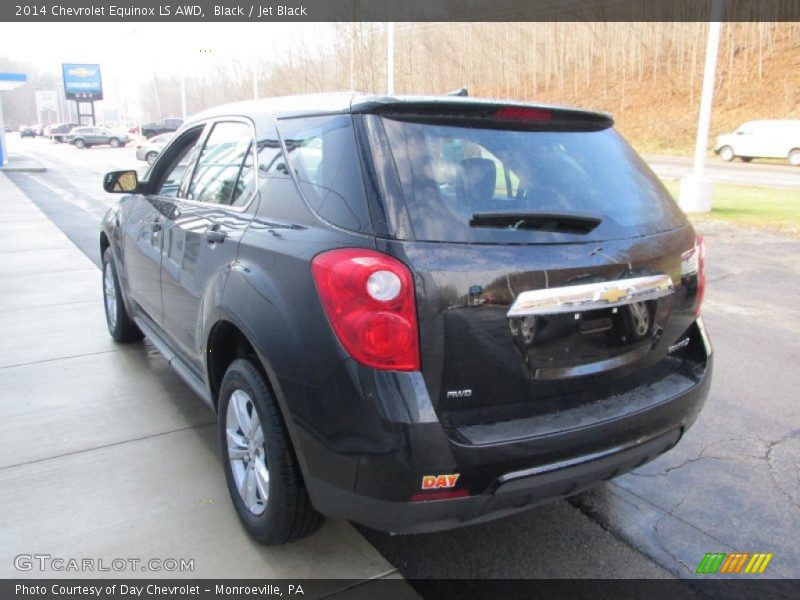 Black / Jet Black 2014 Chevrolet Equinox LS AWD