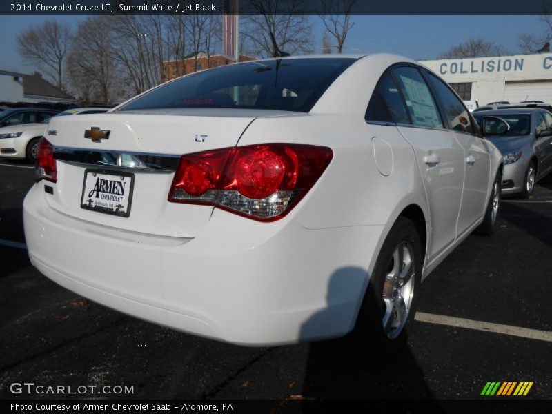 Summit White / Jet Black 2014 Chevrolet Cruze LT