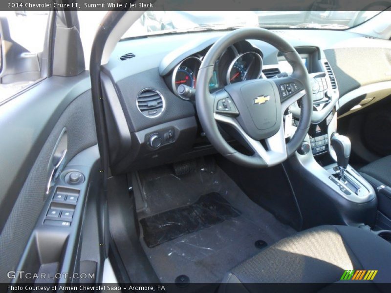 Summit White / Jet Black 2014 Chevrolet Cruze LT