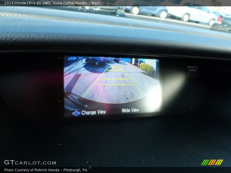 Kona Coffee Metallic / Black 2014 Honda CR-V EX AWD