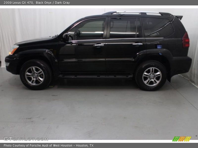 Black Onyx / Dark Gray 2009 Lexus GX 470