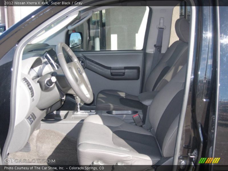 Super Black / Gray 2012 Nissan Xterra X 4x4