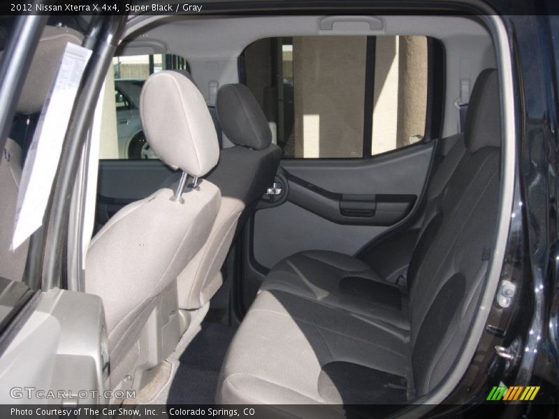 Super Black / Gray 2012 Nissan Xterra X 4x4