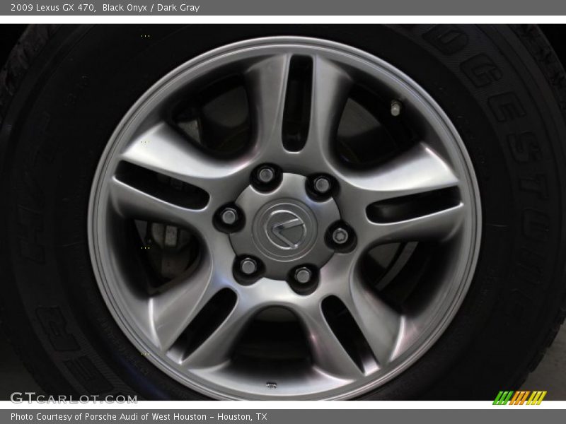 Black Onyx / Dark Gray 2009 Lexus GX 470