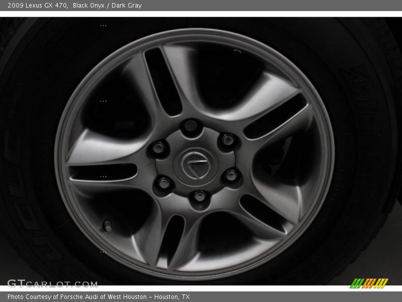 Black Onyx / Dark Gray 2009 Lexus GX 470