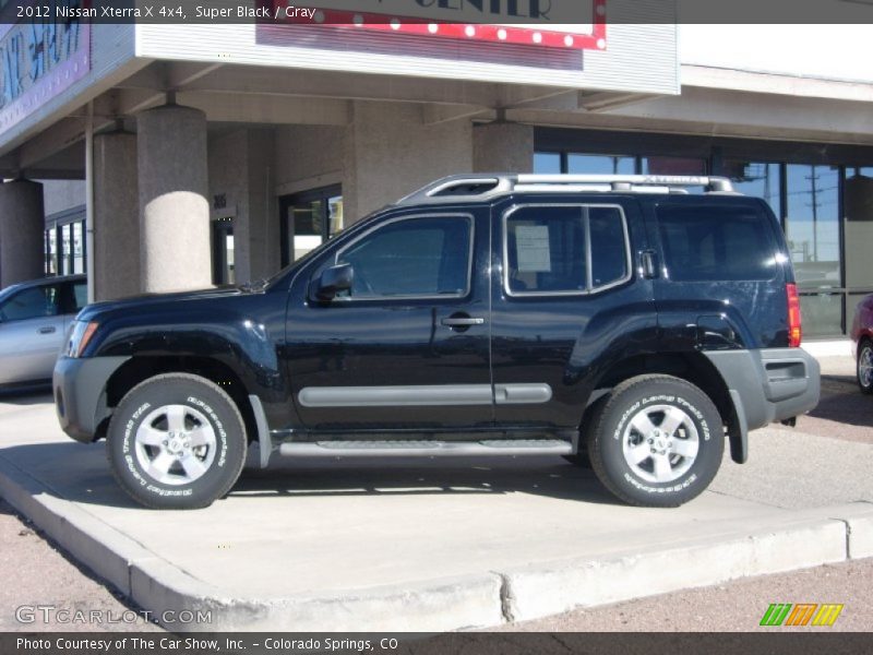 Super Black / Gray 2012 Nissan Xterra X 4x4
