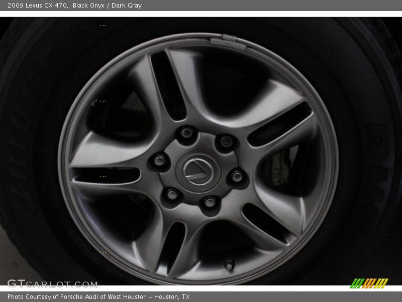 Black Onyx / Dark Gray 2009 Lexus GX 470