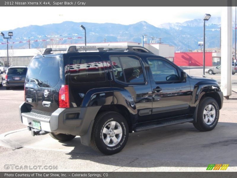 Super Black / Gray 2012 Nissan Xterra X 4x4