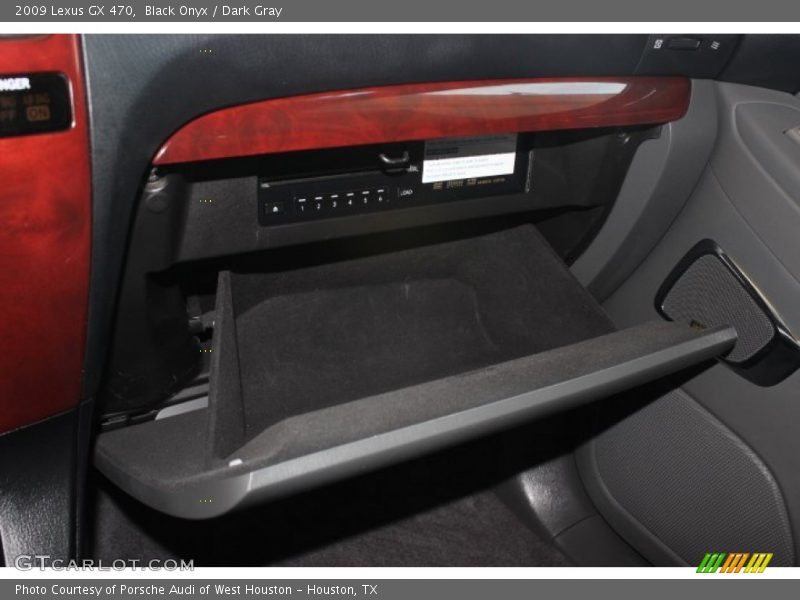 Black Onyx / Dark Gray 2009 Lexus GX 470