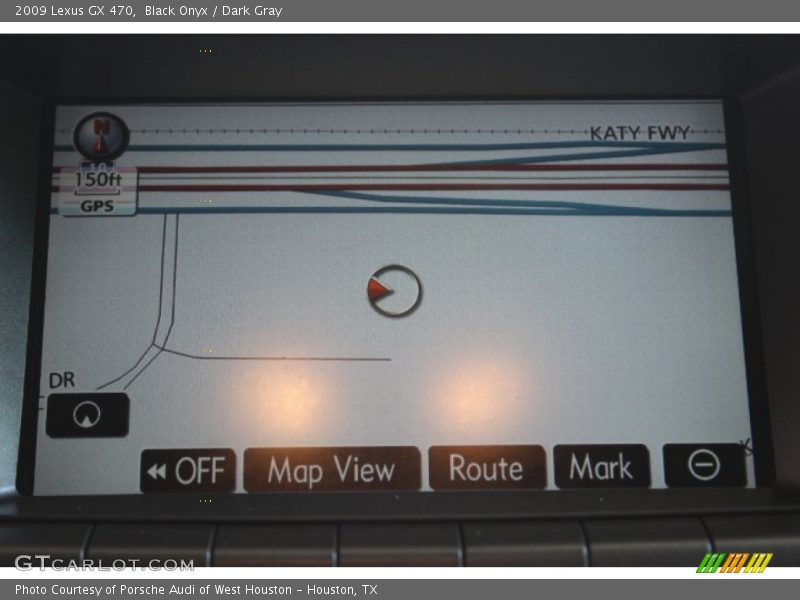 Black Onyx / Dark Gray 2009 Lexus GX 470