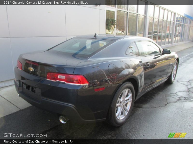 Blue Ray Metallic / Black 2014 Chevrolet Camaro LS Coupe