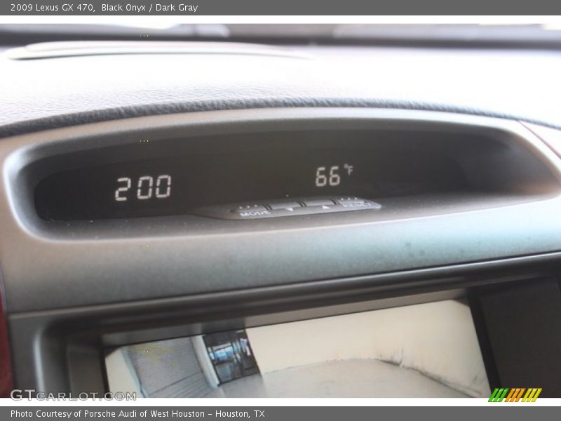 Black Onyx / Dark Gray 2009 Lexus GX 470
