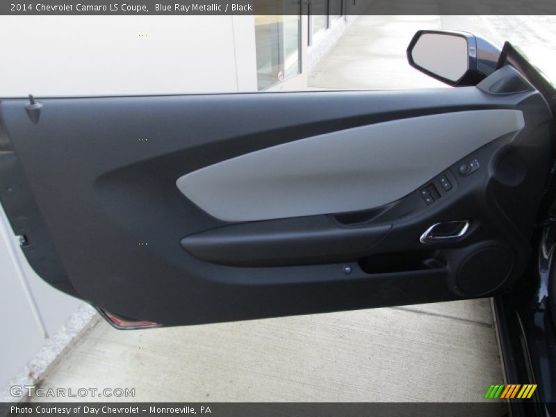 Blue Ray Metallic / Black 2014 Chevrolet Camaro LS Coupe