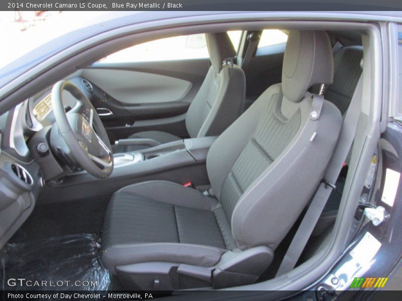 Blue Ray Metallic / Black 2014 Chevrolet Camaro LS Coupe