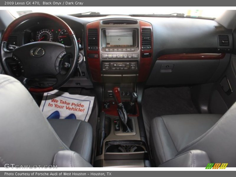 Black Onyx / Dark Gray 2009 Lexus GX 470