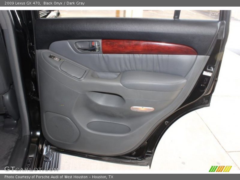 Black Onyx / Dark Gray 2009 Lexus GX 470