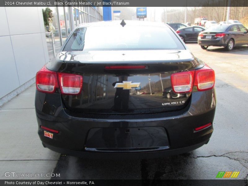 Black Granite Metallic / Jet Black/Titanium 2014 Chevrolet Malibu LS