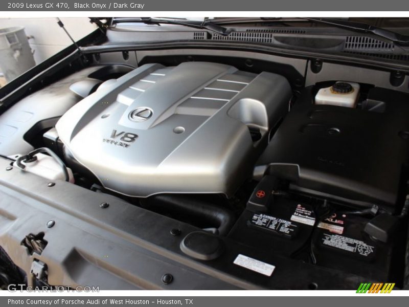 Black Onyx / Dark Gray 2009 Lexus GX 470